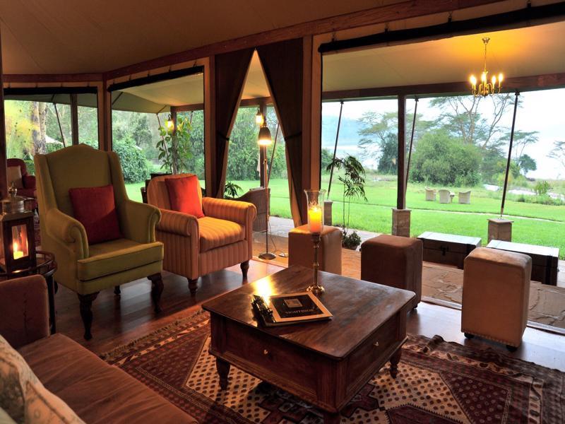 Serena Camp Luxury tent