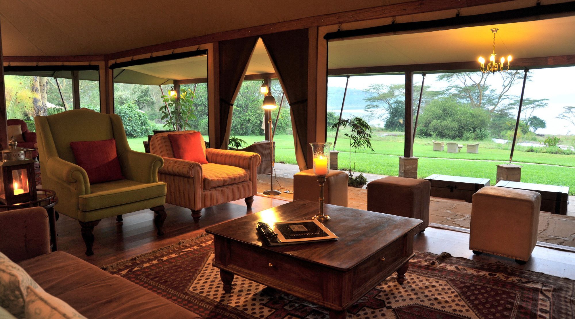 Serena Camp Luxury tent Elmenteita